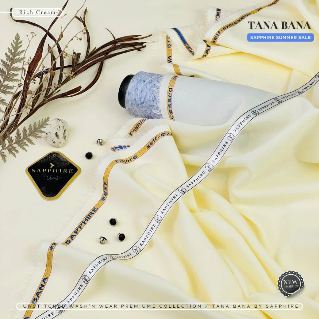 TANA BANA โ Premium Summer Wash'n Wear by Sapphire