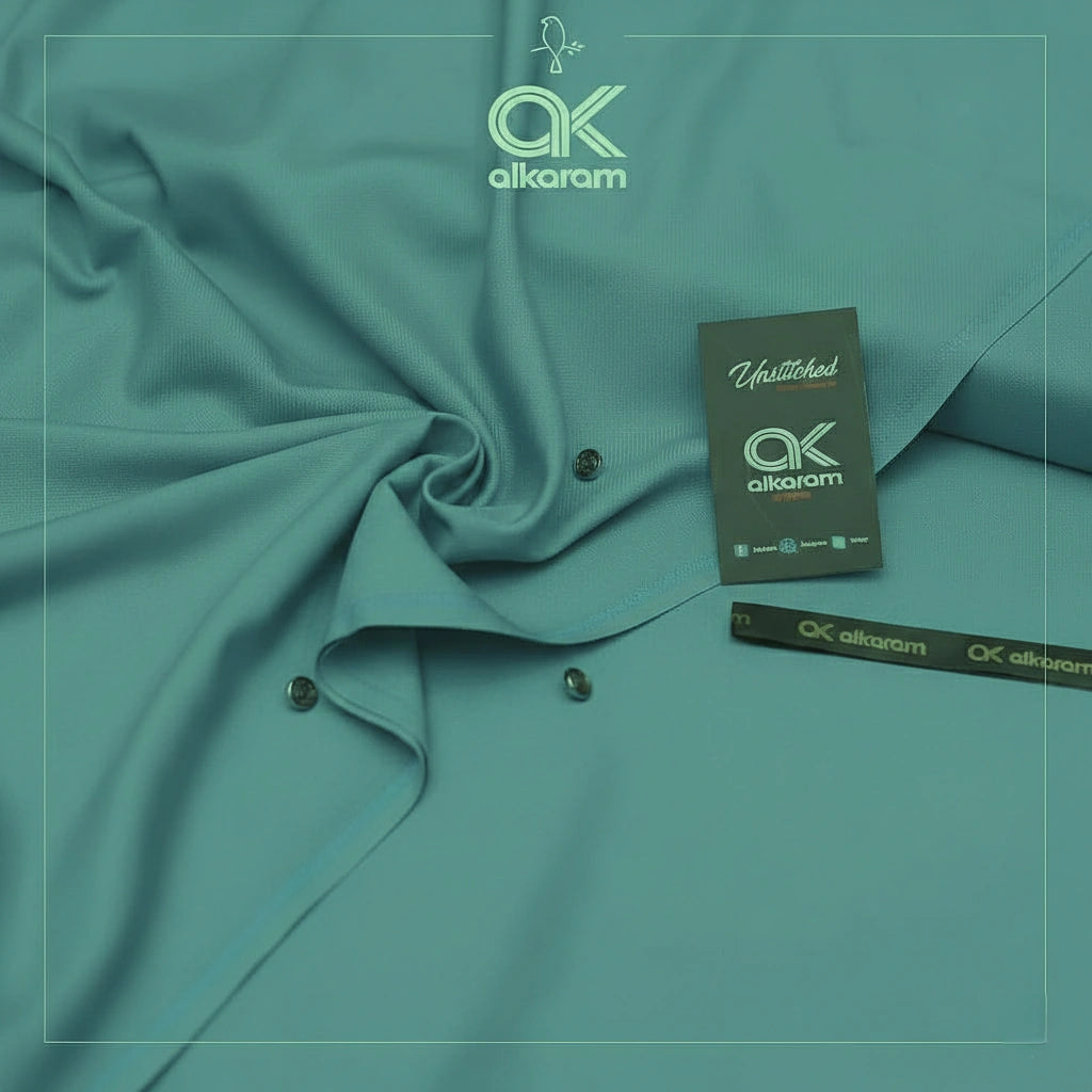 Al-Karam Classic Wash & Wear – Unstitched 4 Meter Men’s Suit