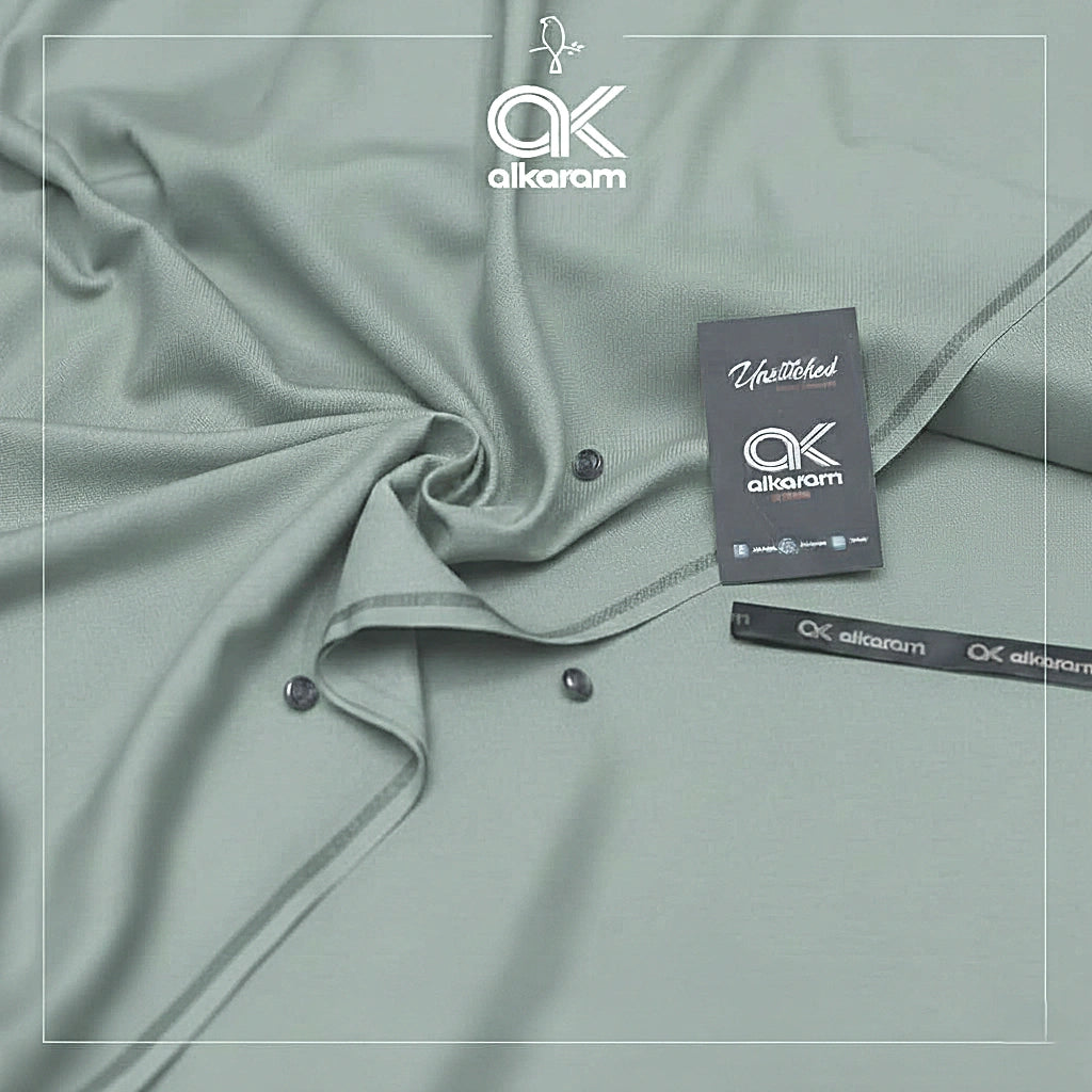 Al-Karam Classic Wash & Wear – Unstitched 4 Meter Men’s Suit